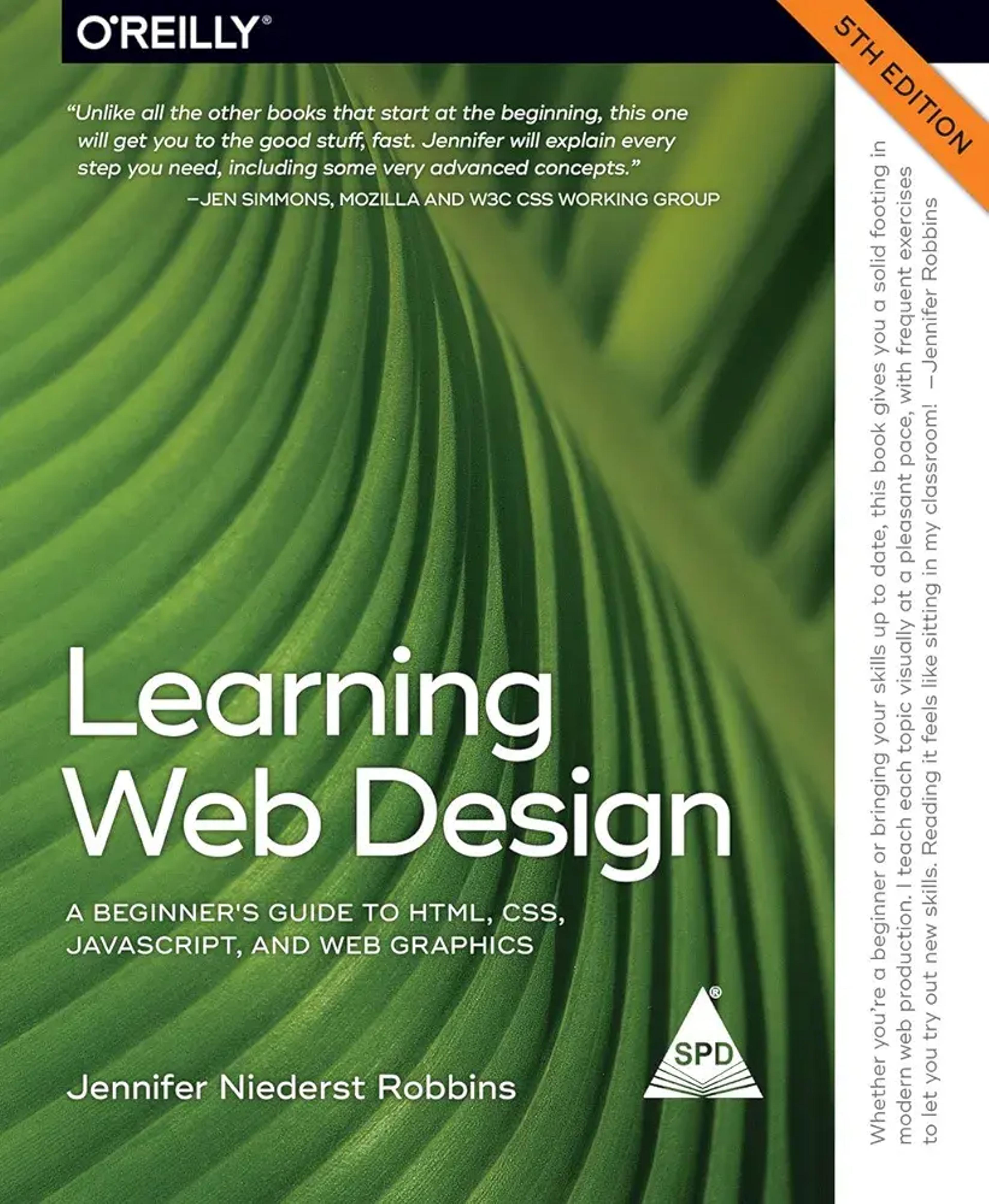 Learning Web Design Book