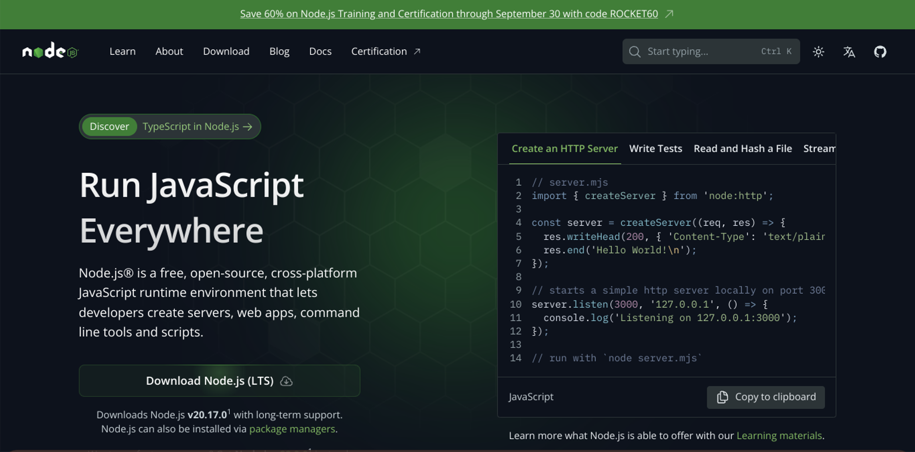 node.js Best Web developer tool