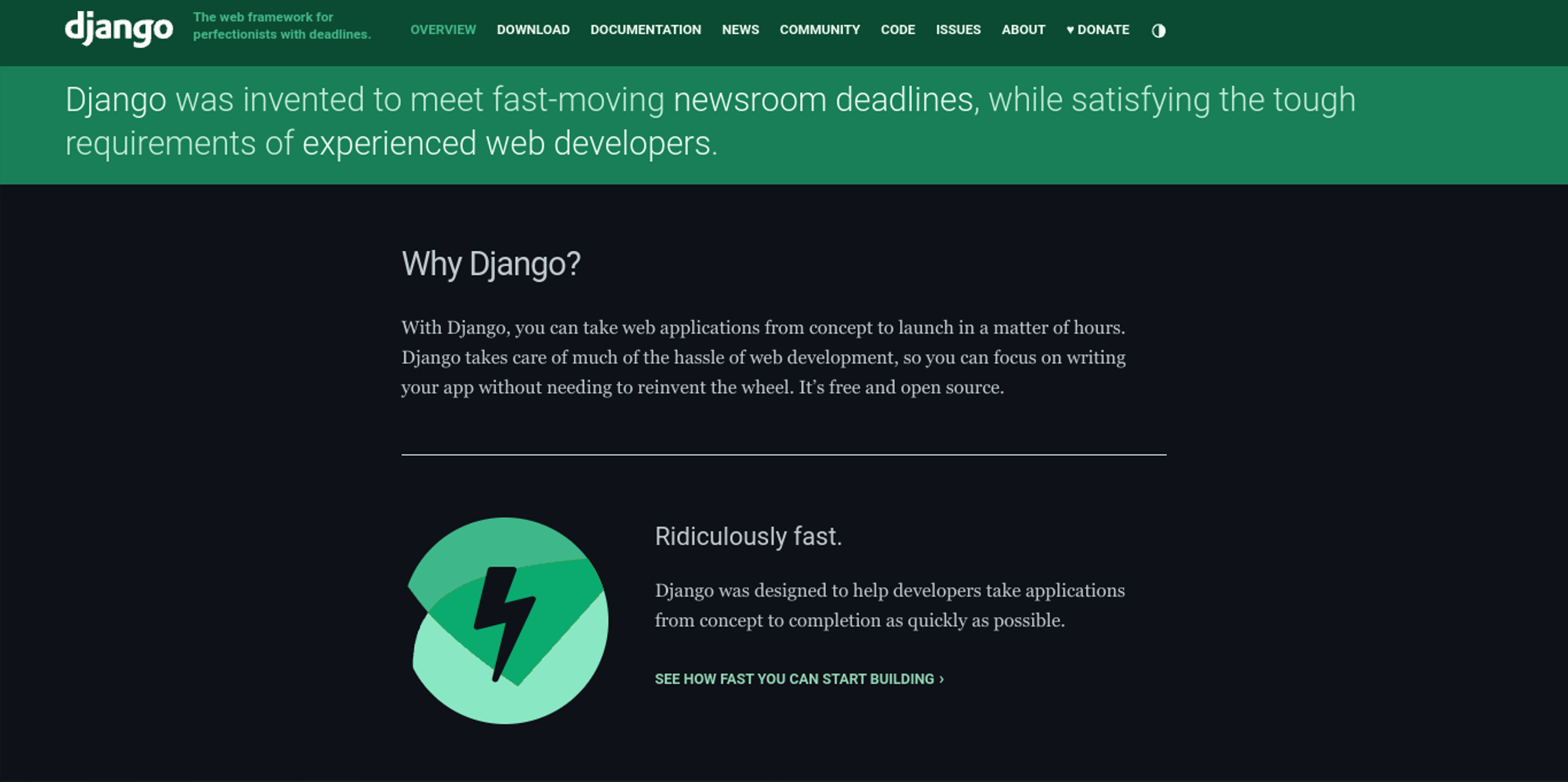 Django Best Web app development tools